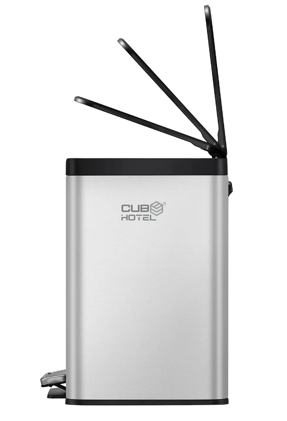 Balde com Pedal 9+9+9L Inox Mate EKO Essential 